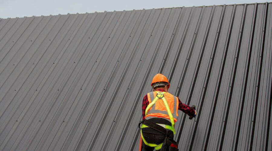 Professional metal roof installation services in Bob White, WV
